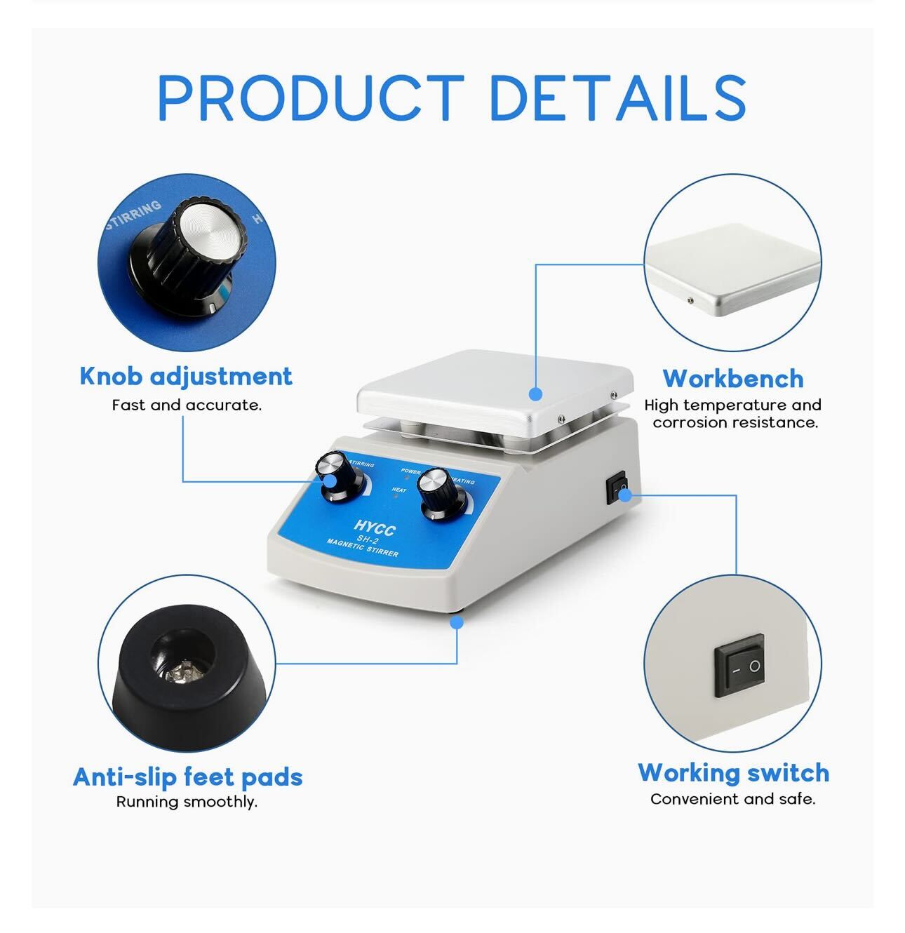 Automatic Stirrer and Heating Plate