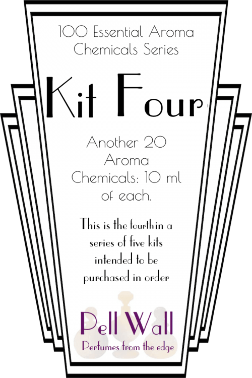 100 Essential Aroma Chemicals - Kit Four