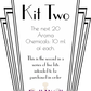 100 Essential Aroma Chemicals - Kit Two