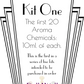 100 Essential Aroma Chemicals, Kit One