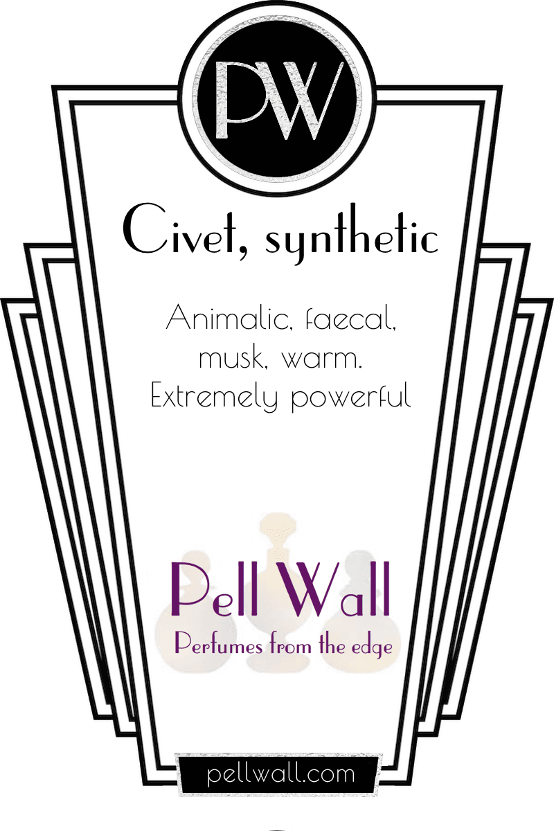 Civet, synthetic: pure