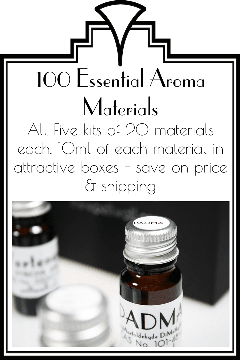 100 Essential Aroma Chemicals - All five kits together