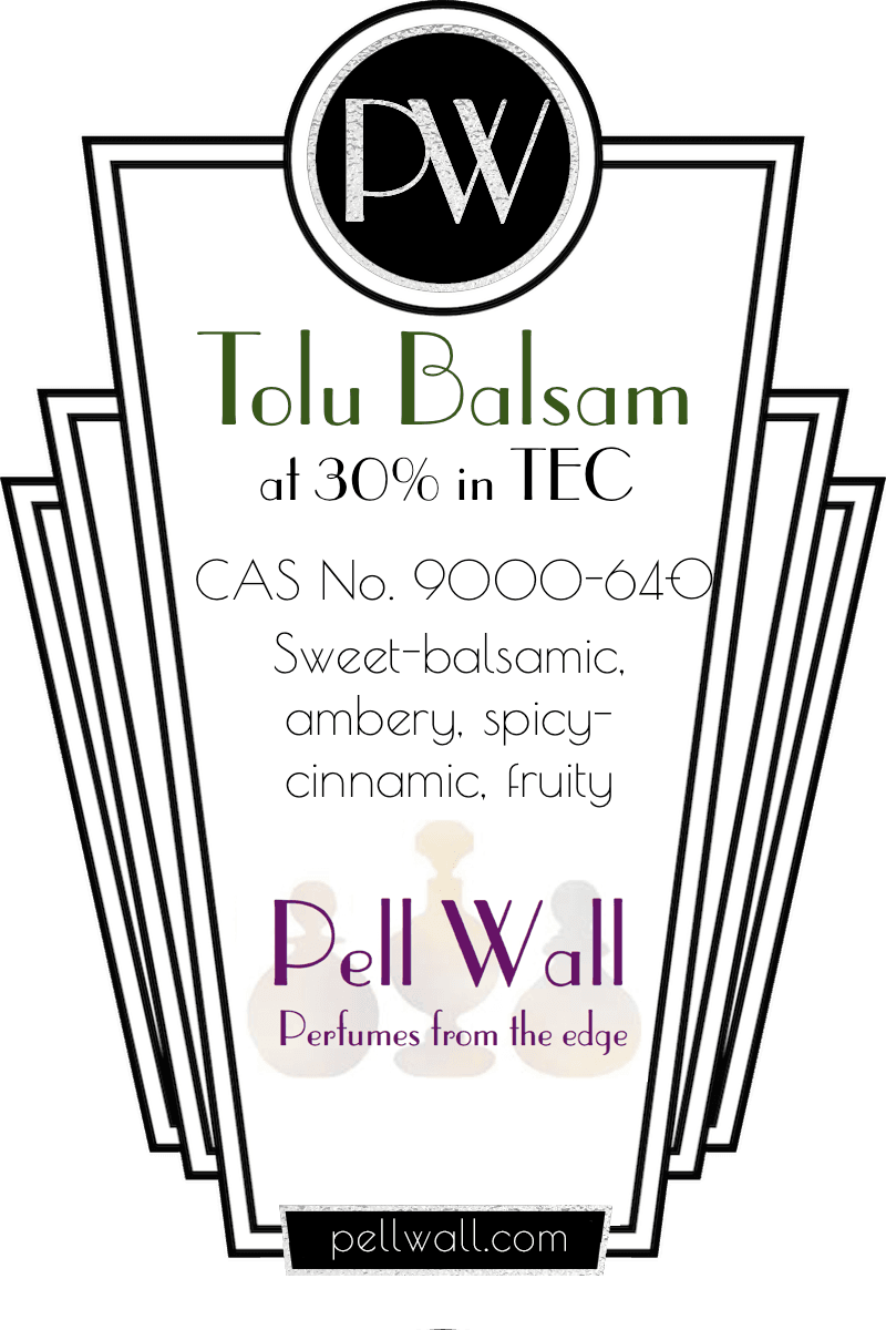 Tolu Balsam at 30% in TEC
