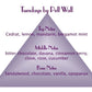 Tuesdays Scent Pyramid