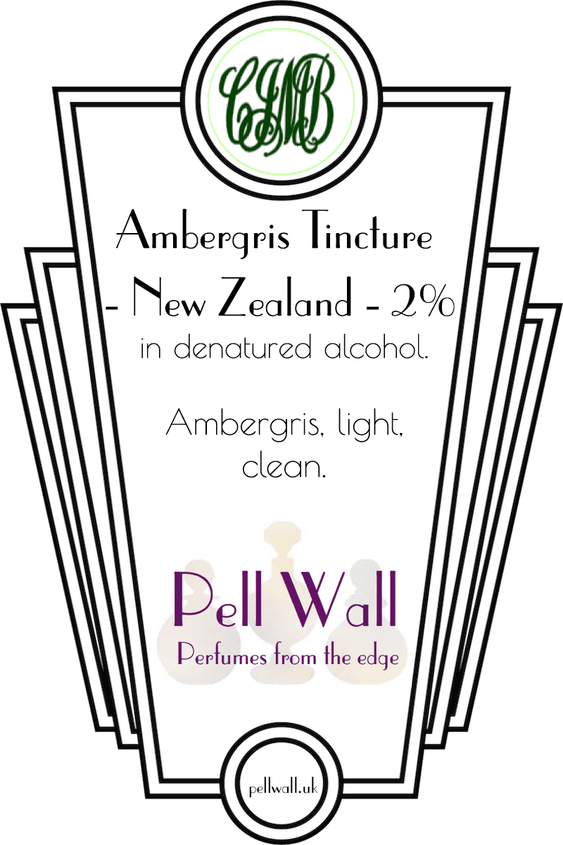 Ambergris Tincture - New Zealand - 2%